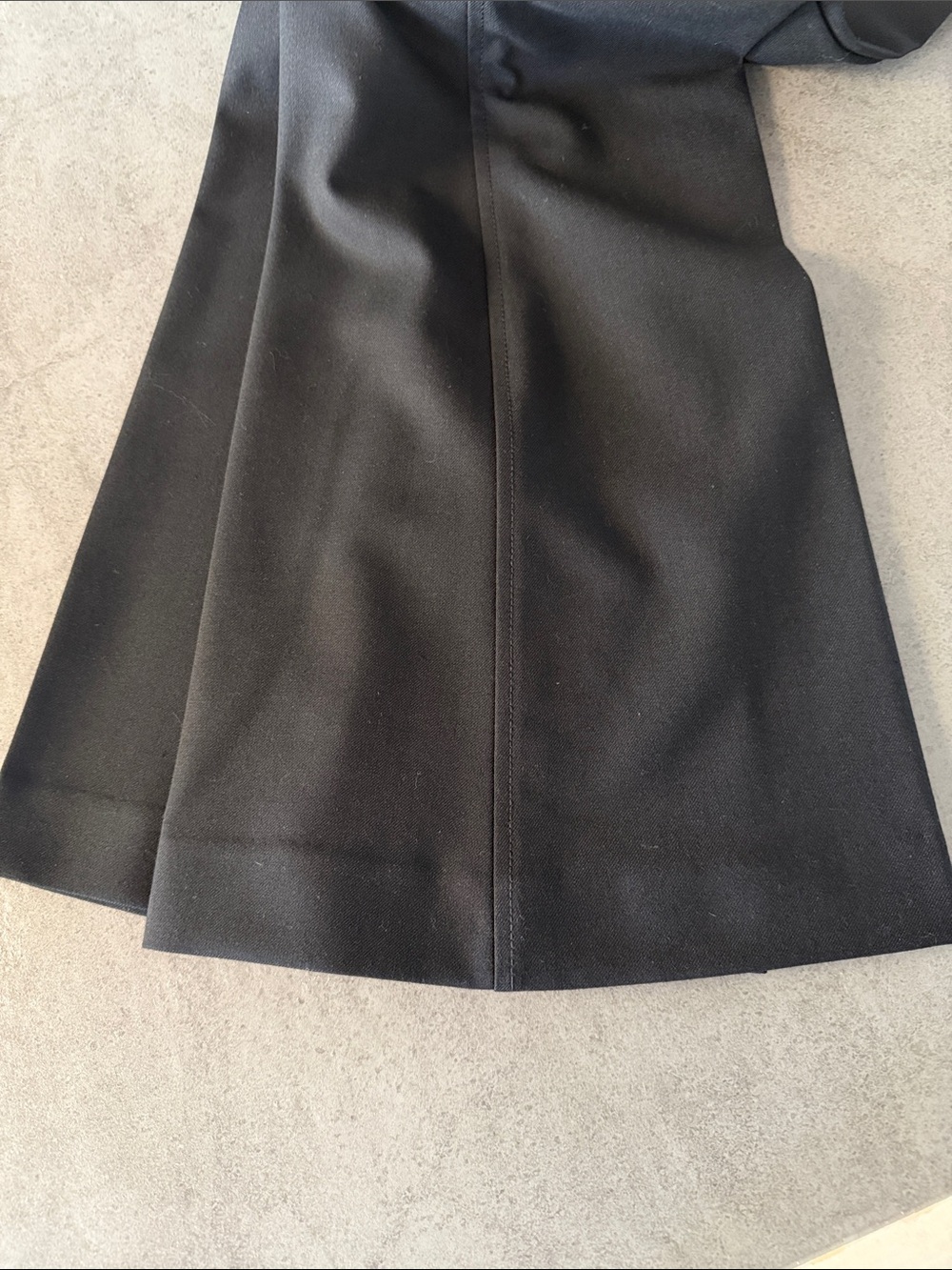 Banana Republic Mid- rise Flare Stretch Wool Blend Pant - Picture 12 of 12